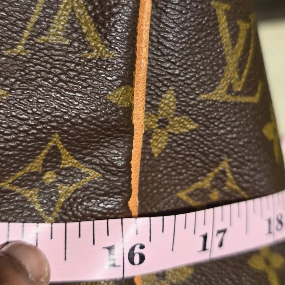 VTG Authentic Louis Vuitton Keepall 45 Brown Monogram Duffel Travel Bag Unisex - Picture 14 of 16